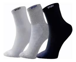 Meia Cano Alto Longo Meias Grossas Masculina Kit Meia 6 ParES