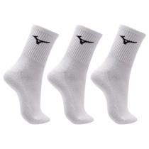 Meia Cano Alto Mizuno Prime Tam. 39-44 Pacote Com 3 Pares