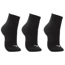 Meia Cano Curto Mizuno Prime Tam. 33-38 Pacote Com 3 Pares