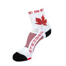Meia Cano Curto Steigen 1/2 Maple Leaf