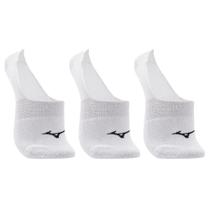 Meia Cano Invisível Mizuno Basic Tam. 39-44 Pacote Com 3 Pares