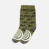 Meia Cano Longo Espiral Lost Enterprises