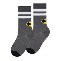 Meia Cano Longo Infantil Liga Da Justica 2425 - Kit 2 Pares