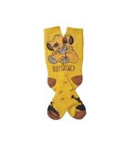 Meia Cano Longo Premium Simba O Rei Leão Disney Divertida Algodao Pronta Entrega