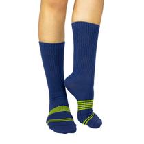 Meia Cano Longo Speedo Trifil Performance Unissex Esportiva Cor:AzulTamanho:39-44 Meia Cano Longo Speedo Trifil Performance Unissex Esportiva Cor:AzulTamanho:39-44