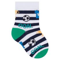 Meia Cano Médio 17 ao 20 Futebol Selene Bebê Menino