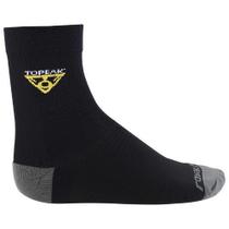 Meia Cano Médio Ciclismo Topeak Mtb Speed Preta 38-44