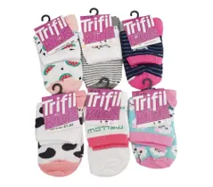 Meia Cano Médio Estampas Sortidas Feminino Meia Cano Médio Estampas Sortidas Feminino
