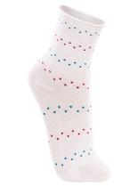 Meia Cano Médio Lupo 04421-039 Feminina Sem Punho Algodão T. 34/39