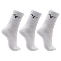 Meia Cano Médio Mizuno Basic Tam. 33-38 Pacote Com 3 Pares Meia Cano Médio Mizuno Basic Tam. 33-38 Pacote Com 3 Pares
