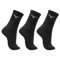 Meia Cano Médio Mizuno Prime Tam. 39-44 Pacote Com 3 Pares Meia Cano Médio Mizuno Prime Tam. 39-44 Pacote Com 3 Pares