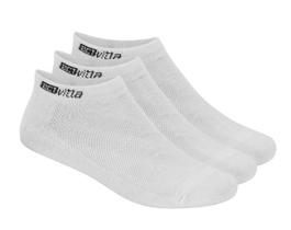 Meia casual cano curto em algodão kit com 3 pares - Actvitta