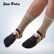 Meia Casual Cano Longo Divertida Masculino - Tamanho 39 ao 43 - - Cia Da Meia Meia Casual Cano Longo Divertida Masculino - Tamanho 39 ao 43 - - Cia Da Meia