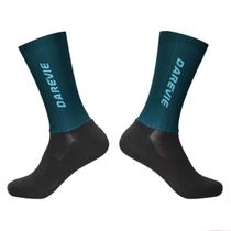 Meia Ciclismo Aero Darevie Aerodinâmica Siliconada Ice Longa 3/4 Anti - Sleep Adulto Meia Ciclismo Aero Darevie Aerodinâmica Siliconada Ice Longa 3/4 Anti - Sleep Adulto