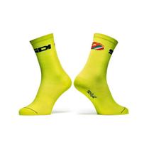 Meia Ciclismo Sidi Color 2 Amarelo Fluorescente Tam Europa