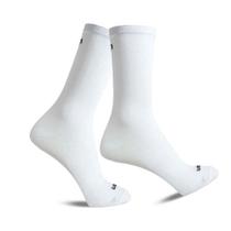 Meia Ciclista Lisa Bike Corrida Cano Médio Masculina Rikam