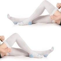 Meia Cirúrgica 7/8 Sem Ponteira Anti-trombose Anti-embolia Tratamento Varizes Pós Cirurgica