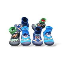 Meia com Sola Antiderrapante Criança Baby Infantil Meninos Meia com Sola Antiderrapante Criança Baby Infantil Meninos