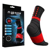 Meia Compressão Corrida Cano Alto Absorb Socks Absorvedora de Impacto Ciclismo Bike Up Max Dots Meia Compressão Corrida Cano Alto Absorb Socks Absorvedora de Impacto Ciclismo Bike Up Max Dots