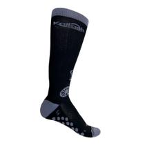 Meia Compressao PRO Dots Biotech Preta/ Cinza - Kailash Meia Compressao PRO Dots Biotech Preta/ Cinza - Kailash