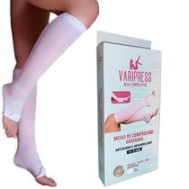 Meia compressiva pós cirúrgica antitrombo anti-embolismo 3/4 AD - New Form