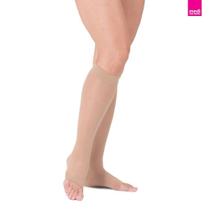 Meia Compressiva Sheer & Soft 20-30 Panturrilha (3/4) Pé Aberto Natural - Medi