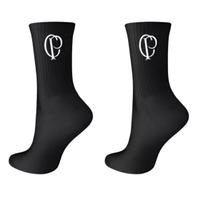 Meia Corinthians CP Cano Médio Masculina Preto