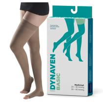 Meia Coxa 7/8 Compressiva Sigvaris Dynaven Basic 20-30mmhg - Bege