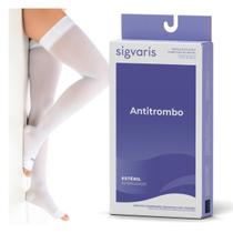 Meia Coxa Compressiva 7/8 Sigvaris Antitrombo 18-23mmgh