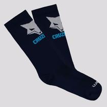 Meia Cruzeiro Performance Feminina Marinho