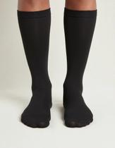 Meia Curta Masculina 3/4 Kendall Média Compressão Preto G Meia Curta Masculina 3/4 Kendall Média Compressão Preto G