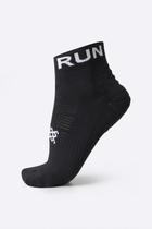 Meia Curta para Corrida HUPI - Running Pro Run Preto Meia Curta para Corrida HUPI - Running Pro Run Preto