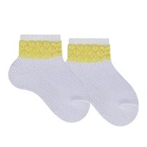 Meia de Bebê Basic Amarela