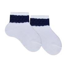 Meia de Bebê Basic Marinho