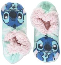 Meia de chinelo Disney Lilo & Stitch Teddy de pele sintética para mulheres Meia de chinelo Disney Lilo & Stitch Teddy de pele sintética para mulheres