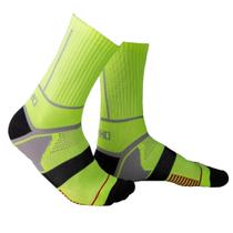 Meia De Ciclismo Com Refletivo Sem Costura Vistho