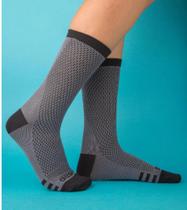 Meia de ciclismo reflexx vistho estanho