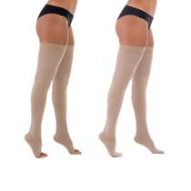 Meia de compreensão AGH Venosan 4000 Ultraline (30-40 mmHg) ( meia-coxa c/Silicone 7/8) PAR PE ABERT Meia de compreensão AGH Venosan 4000 Ultraline (30-40 mmHg) ( meia-coxa c/Silicone 7/8) PAR PE ABERT