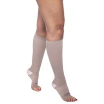 Meia de compressão 3/4 stepcomfort 20-30mmhg 3/4 at chocolate