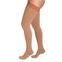 Meia de Compressão 7/8 - 30-40mmHg - Bege - P - Fechada - Venosan