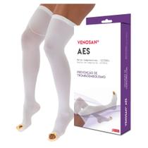 Meia de Compressão 7/8 Antitrombo Venosan AES AGH 18mmhg Pé Aberto