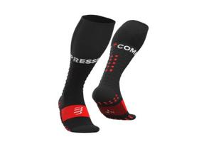 Meia de Compressão Cano Alto - Full Socks V3 Preta