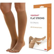 Meia De Compressão Flat Strong 30-40 Malha Plana 3/4 Venosan Meia De Compressão Flat Strong 30-40 Malha Plana 3/4 Venosan