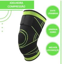 Meia De Compressão Joelho Circulação Joelheira Tensor