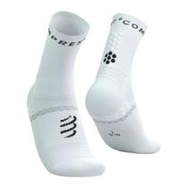 Meia de Compressão Para Corrida Pro Marathon Branca 37-39 Compressport