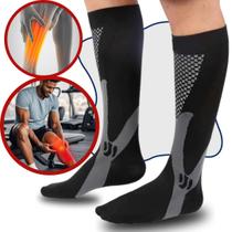 Meia De Compressão Para Trombose e Má Circulação Original Ergo Premium