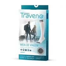 Meia de Compressão para Viagem Sigvaris Branca