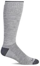Meia de compressão Sockwell Elevation Firm Grey para homens L/XL Meia de compressão Sockwell Elevation Firm Grey para homens L/XL