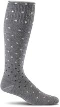 Meia de compressão Sockwell On the Spot para mulheres Charcoal M/L Meia de compressão Sockwell On the Spot para mulheres Charcoal M/L