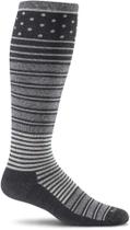 Meia de compressão Sockwell Twister Firm Graduated Black M/L Meia de compressão Sockwell Twister Firm Graduated Black M/L